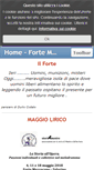 Mobile Screenshot of fortemezzacapo.com
